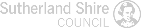 Logo sutherland shire council grey