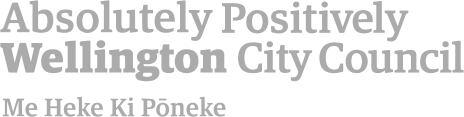 Logo wellington city council grey
