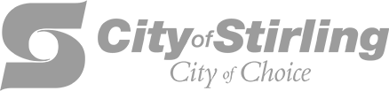 Logo city of stirling grey