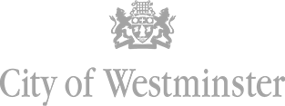 Logo city of westminster grey