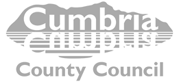 Logo cumbria county council grey