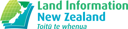 Logo land information nz