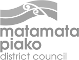 Logo matamata piako district council grey